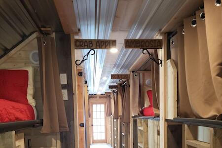 THE ORCHARD (HOSTEL WITH PRIVATE BUNKS), Radium Hot Springs