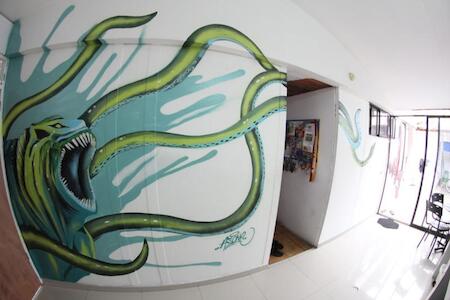 Best Party Hostel: Blue Almond Hostel - San Andres, San Andrés