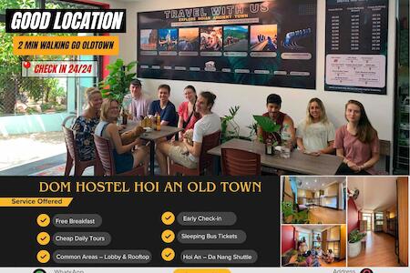 Dom Hostel Hoi An Old Town Location, Hoi An Dom Hostel Hoi An Old Town Location, Hoi An