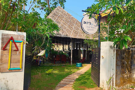 Sky's Surf Hostel, Varkala