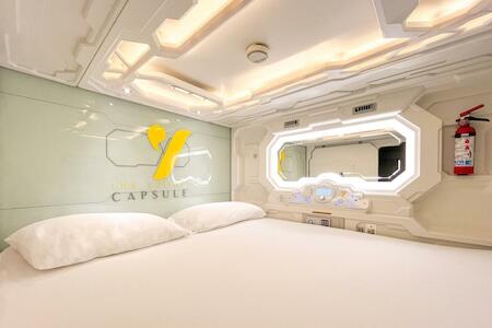 Best for Solo Traveler: The Yellow Capsule, Cancún