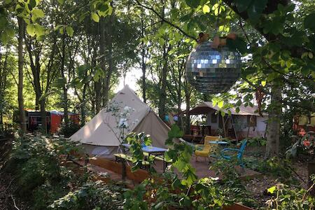 Eco-Camping De Helleborus, Yurt, Bell & Safari tent, Pipo, Caravans, Dorms & Uni