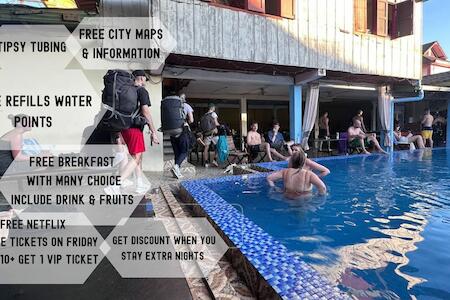 Vang Vieng Ruby Backpackers Hostel, Vang Vieng