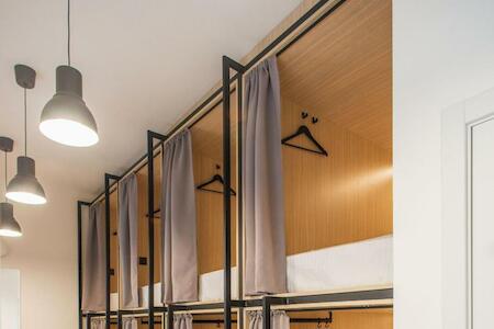 Best for Solo Traveler: CAPSULE HOTEL & HOSTEL, Kharkiv