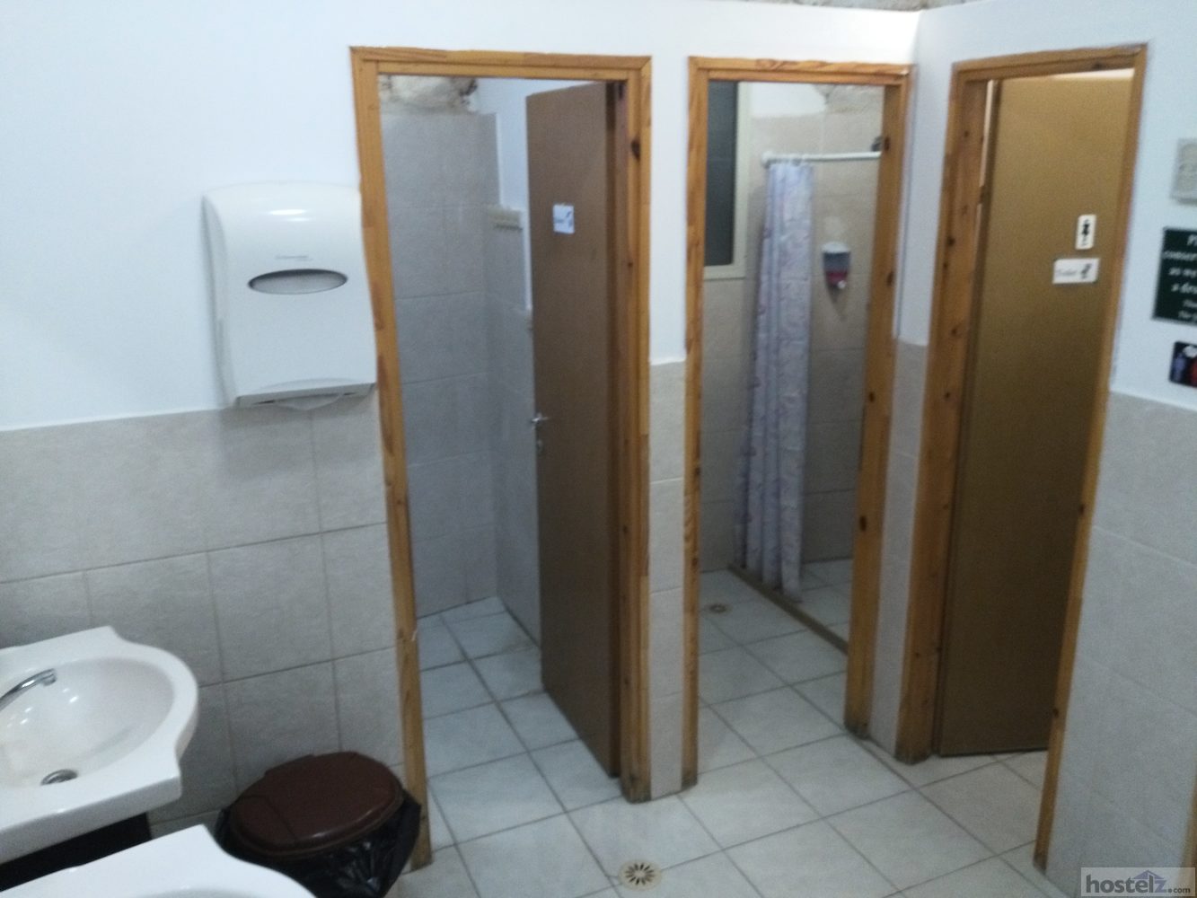 communal bathrooms