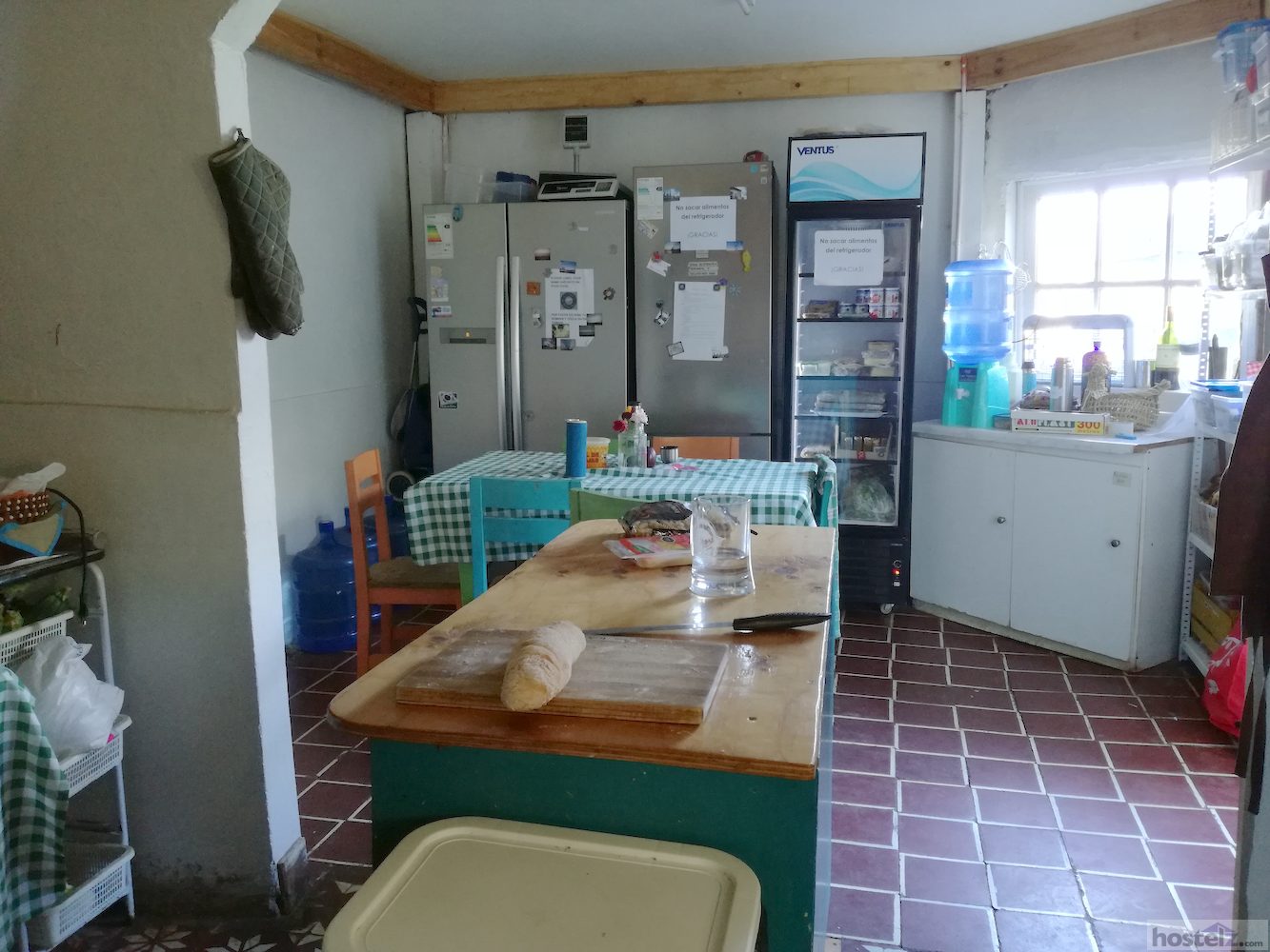 Kitchen with fridges