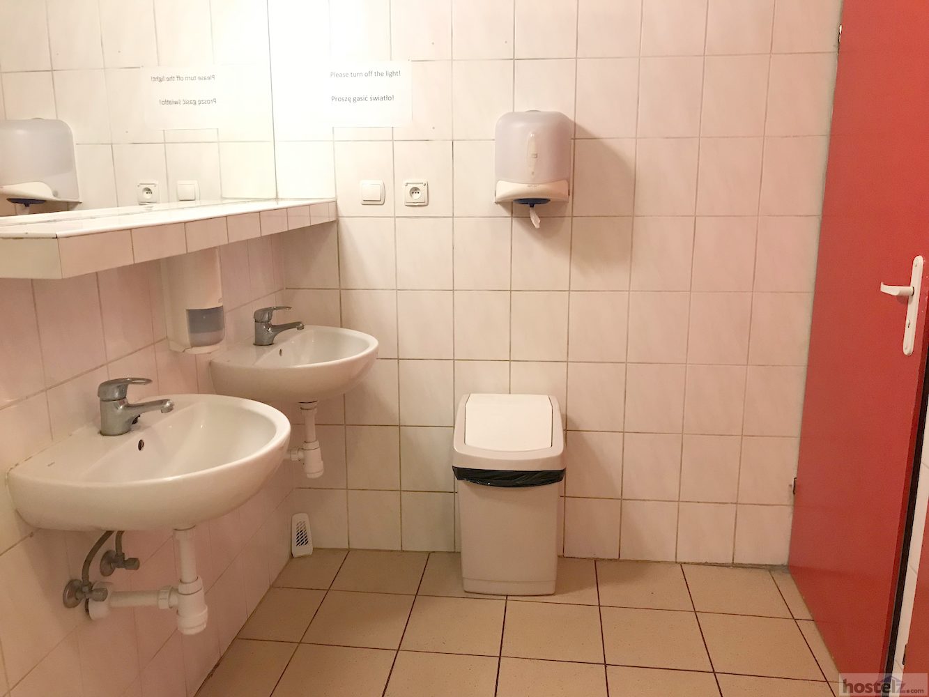 Toilet area