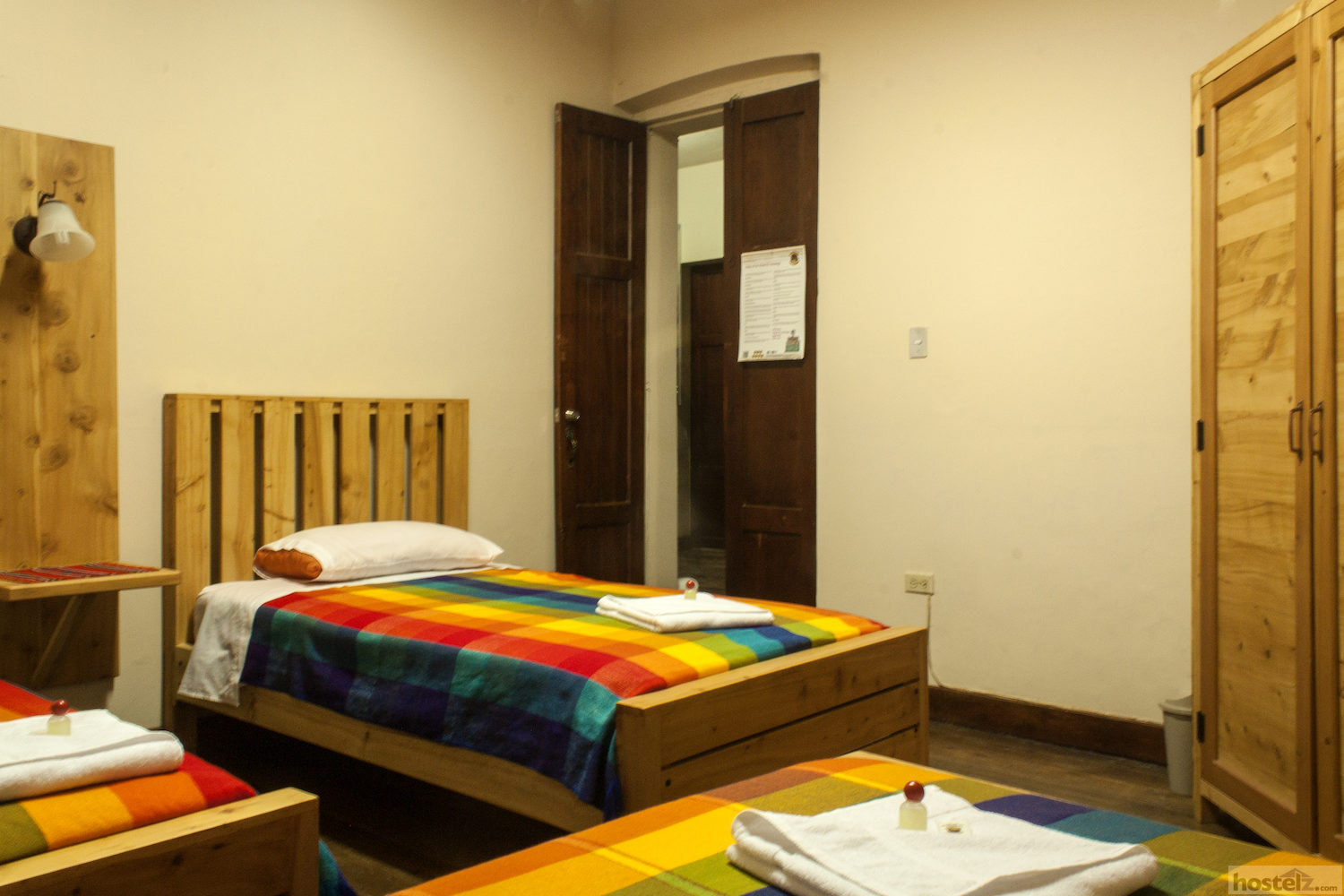 Three-bed dorm