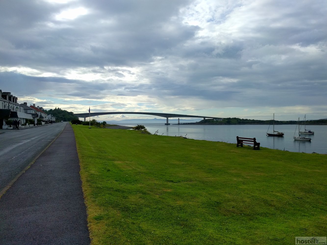 View of Skye Bridge from Saucy Mary's
