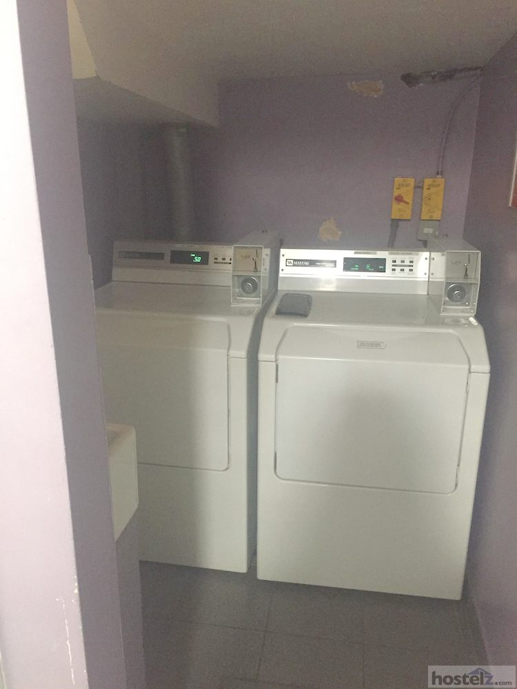 Laundry facilities are available
