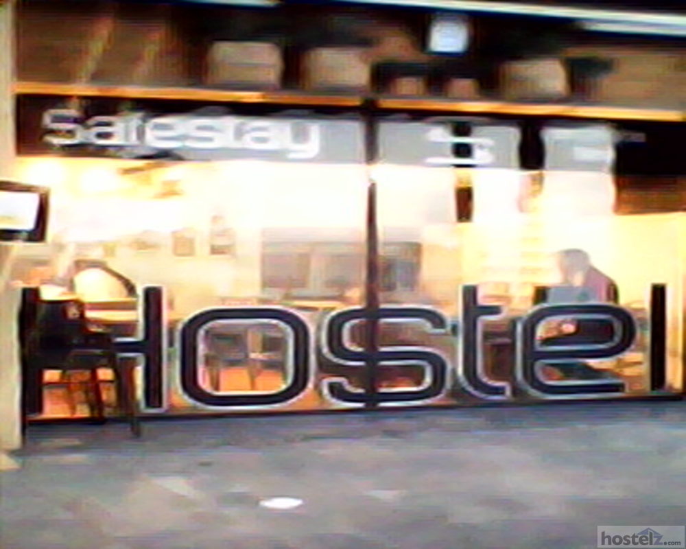 Storefront of Hostel