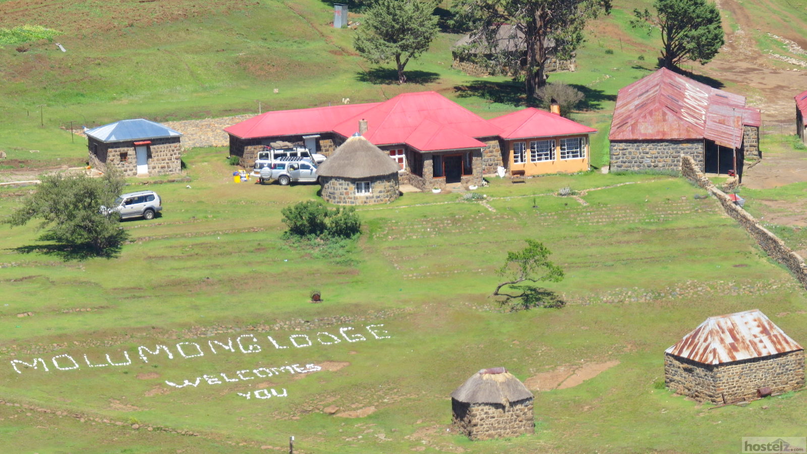 Hilltop View of Molumong Lodge