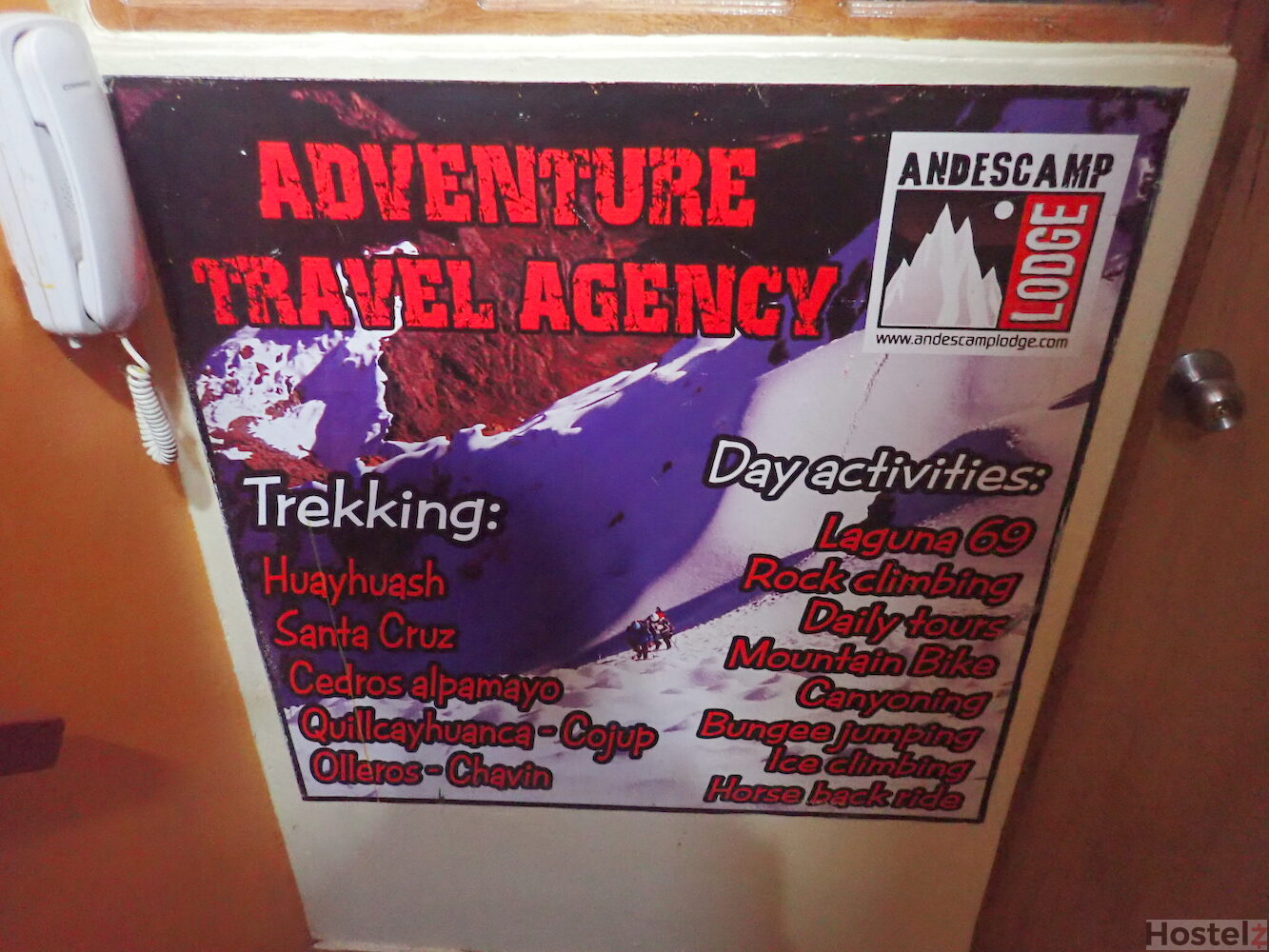 There is an in-house travel agency