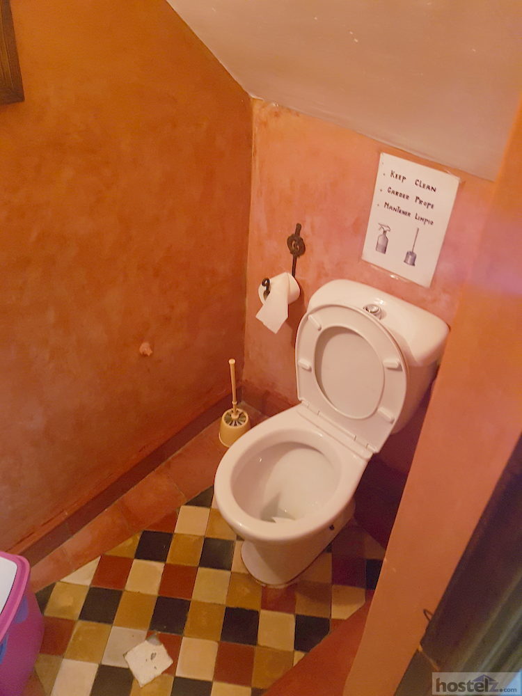 Toilet on ground floor