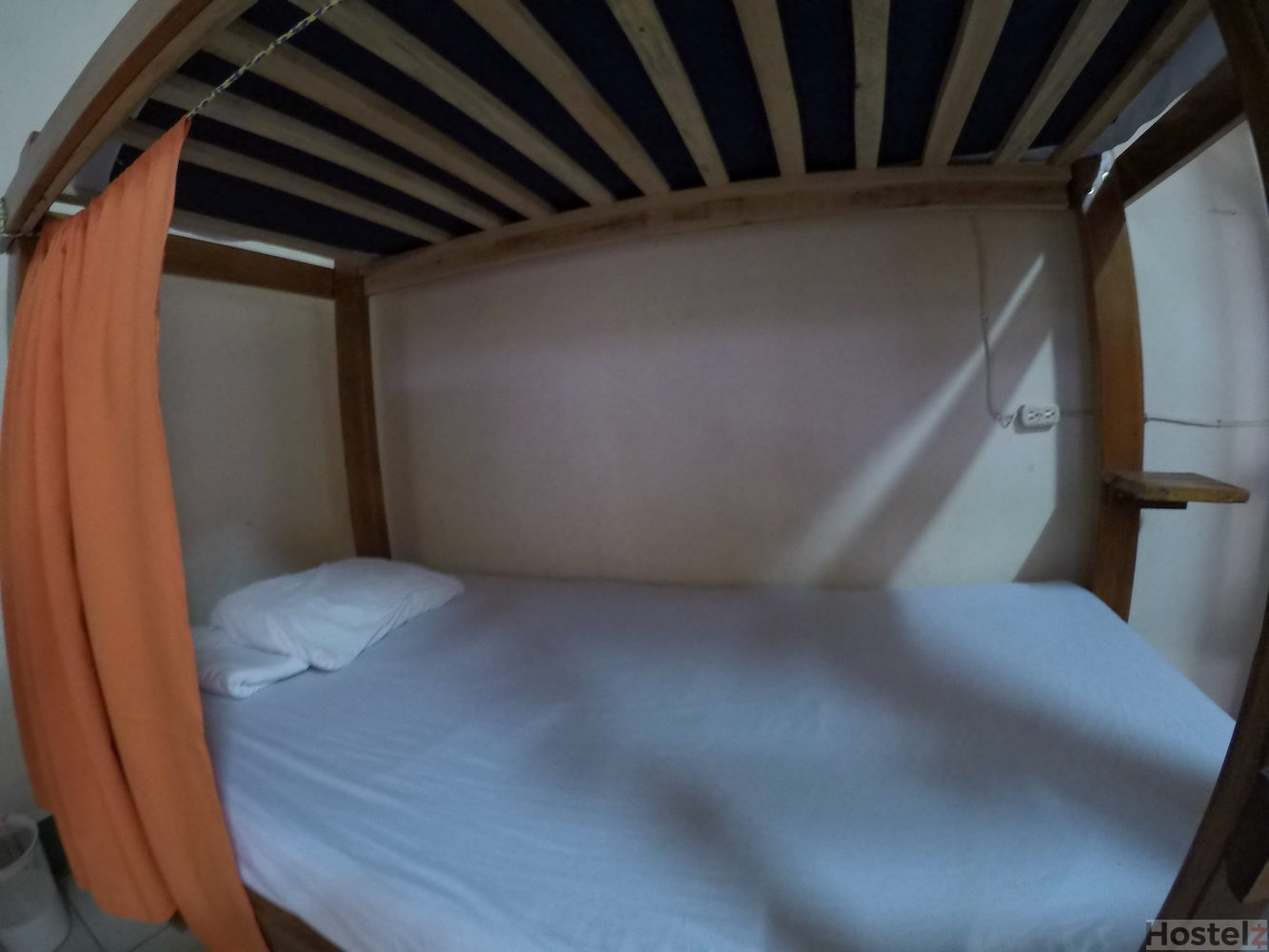 Lower bunk in 8-bed dorm