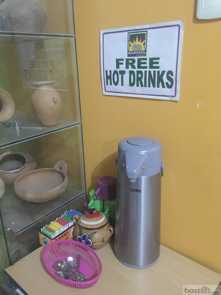 Free tea-making facilities all day