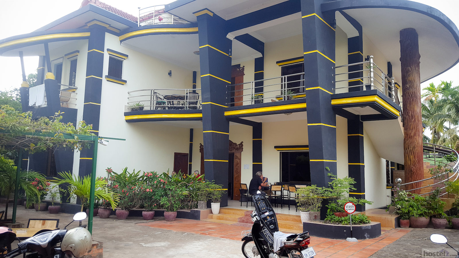 Front of hostel