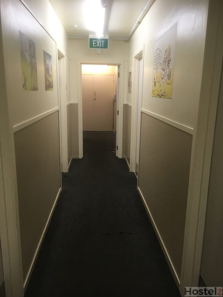 Corridor to dorms