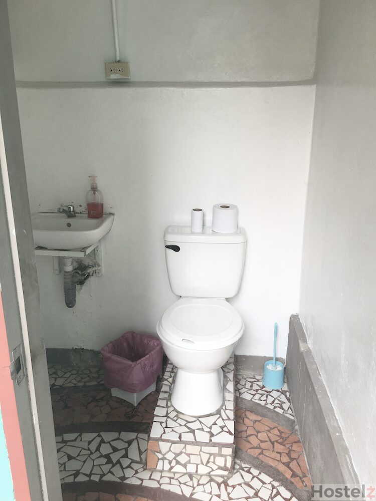 a shared bathroom