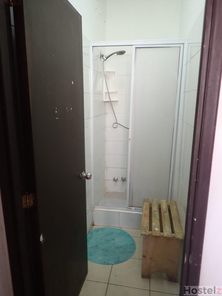 One of the showers