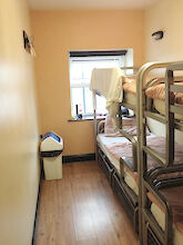 Typical 4-bed dorm room