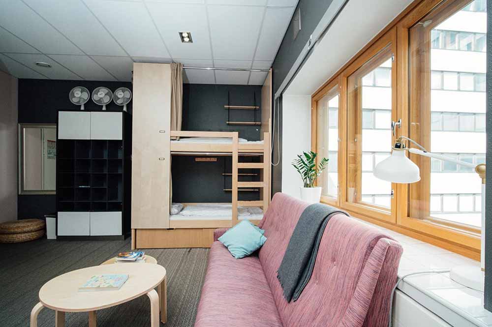 7 Hostels in Helsinki with Private Rooms