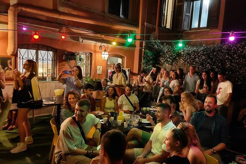 Social hostel in Rome