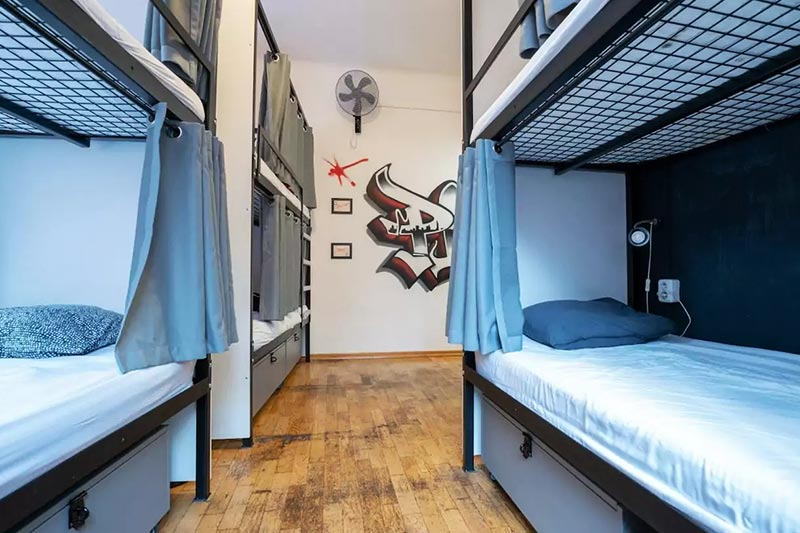 Madhouse Prague hostel dorm