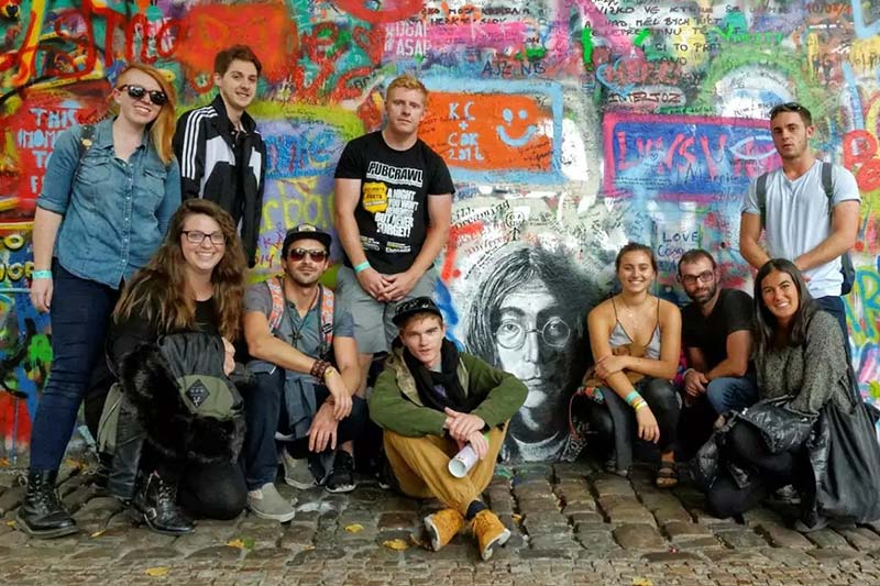 Social hostel in Prague