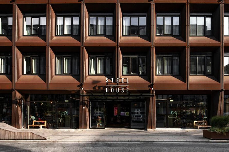 Building Steel House Copenhaguen