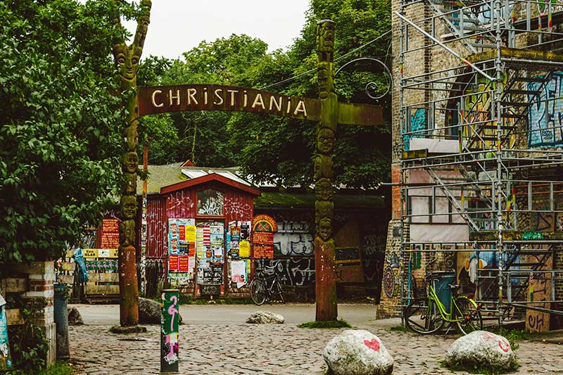 Christiania, must place to see in Copenhagen